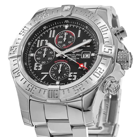 breitling super avenger ii kaliber 13 automatic chronograph|breitling chrono avenger automatic movement.